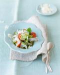 Dicke Bohnen Salat mit Artischocken