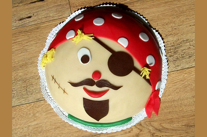 Torte Kindergeburtstag Pirat torte zuckerpaste