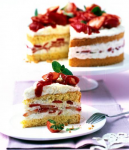 Erdbeer Milchreis Torte