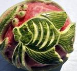 Wassermelone Fisch