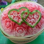 Wassermelone Herz